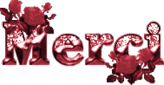 gif animé merci roses